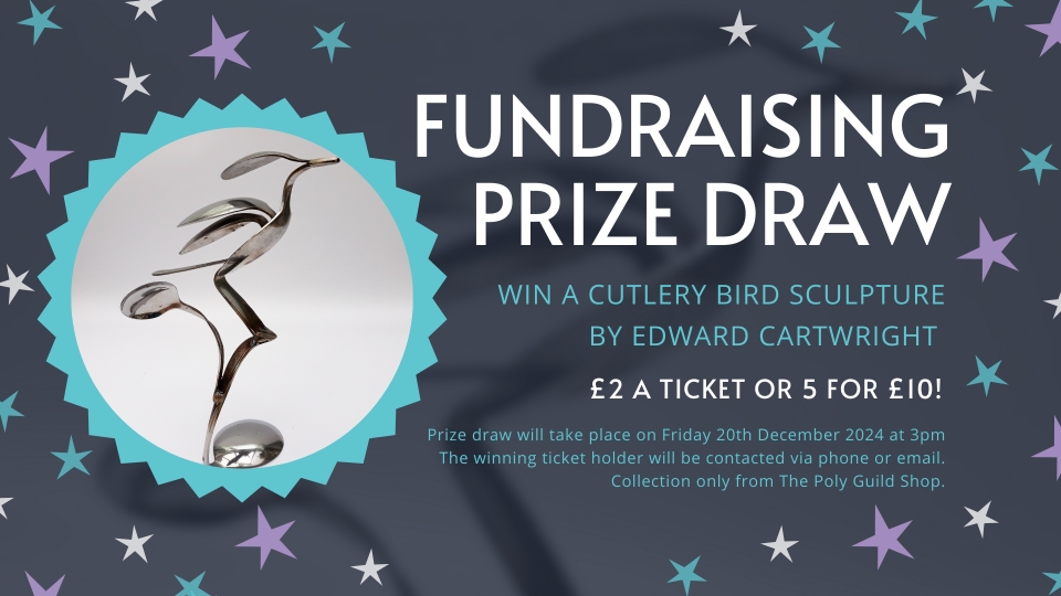 A CHANCE TO WIN A CUTLERY BIRD SCULTURE!