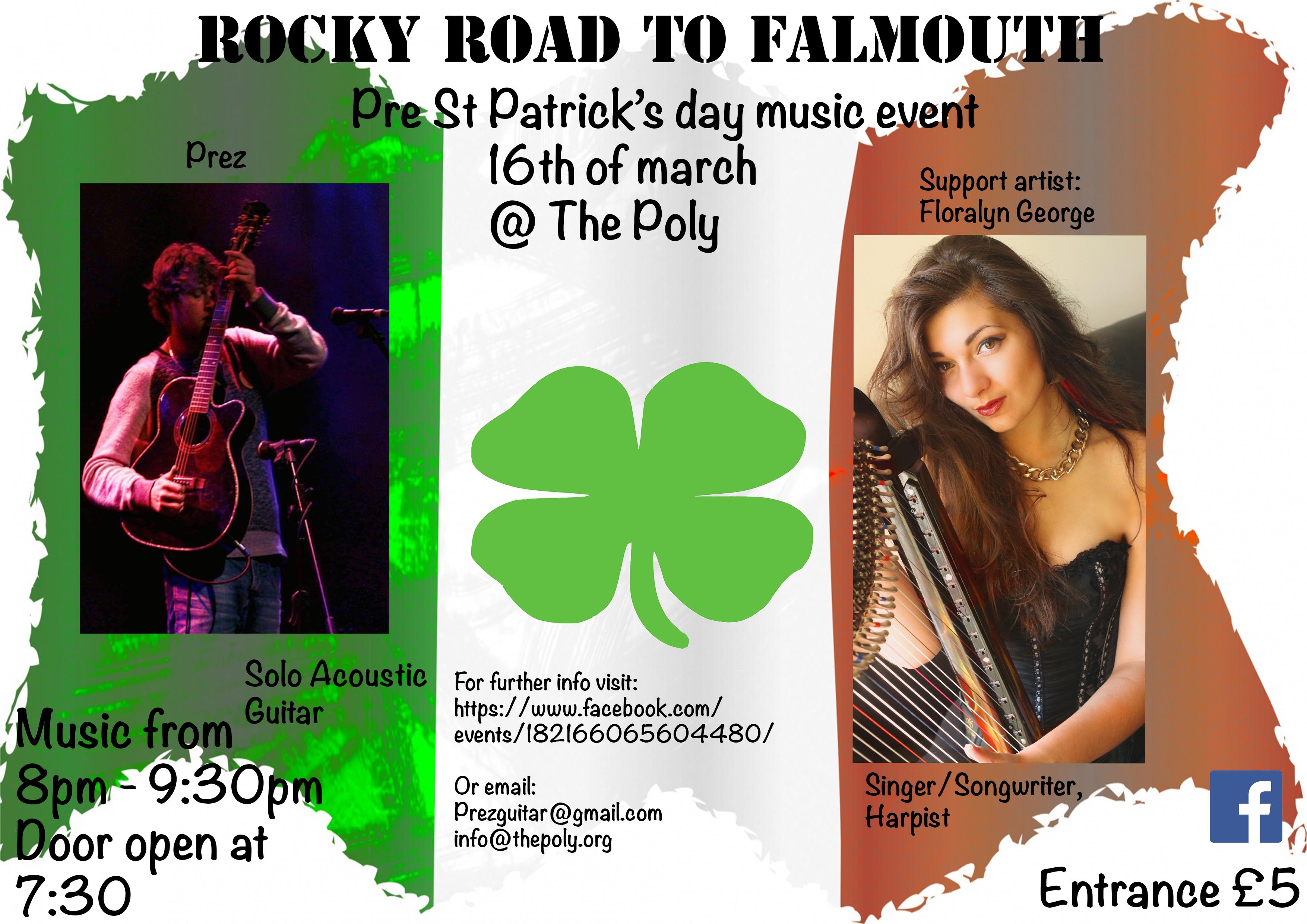 Rocky Road to Falmouth - Music - What's On - The Poly at Falmouth