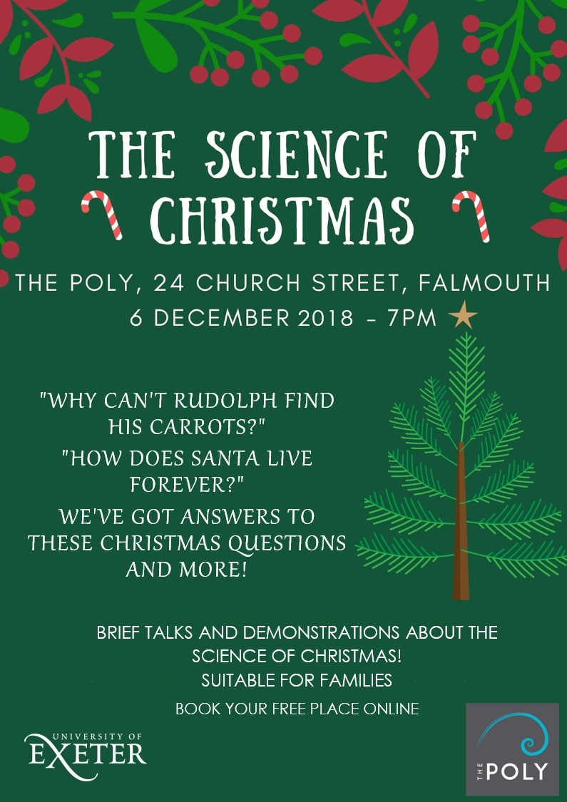 The Science of Christmas Talks What's On The Poly at Falmouth